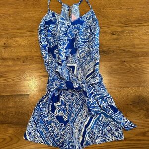 Lilly Pulitzer shorts romper. Size women’s XXS